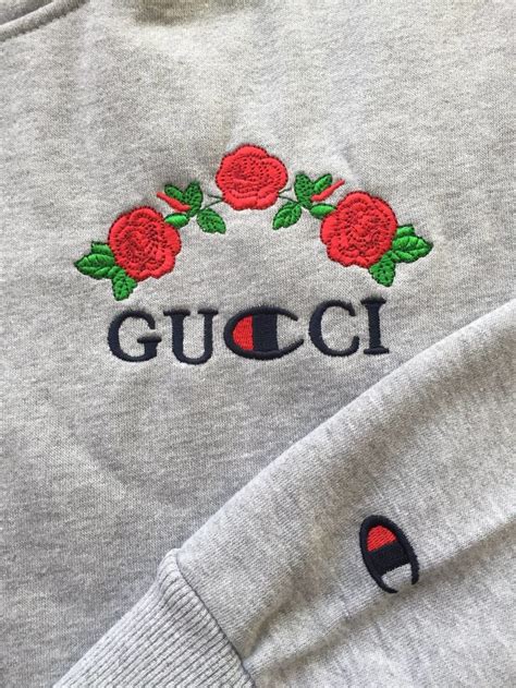 replica gucci hoodie|gucci x champion hoodie real.